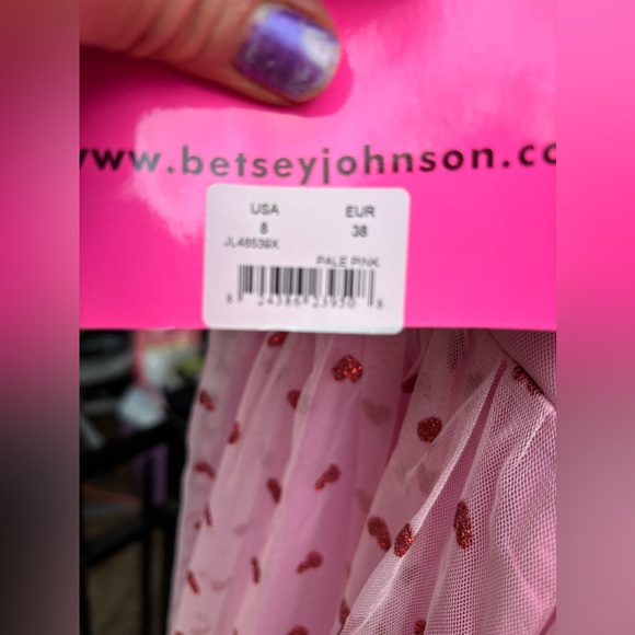 NWT BETSEY JOHNSON HEART DRESS. - Picture 8 of 9